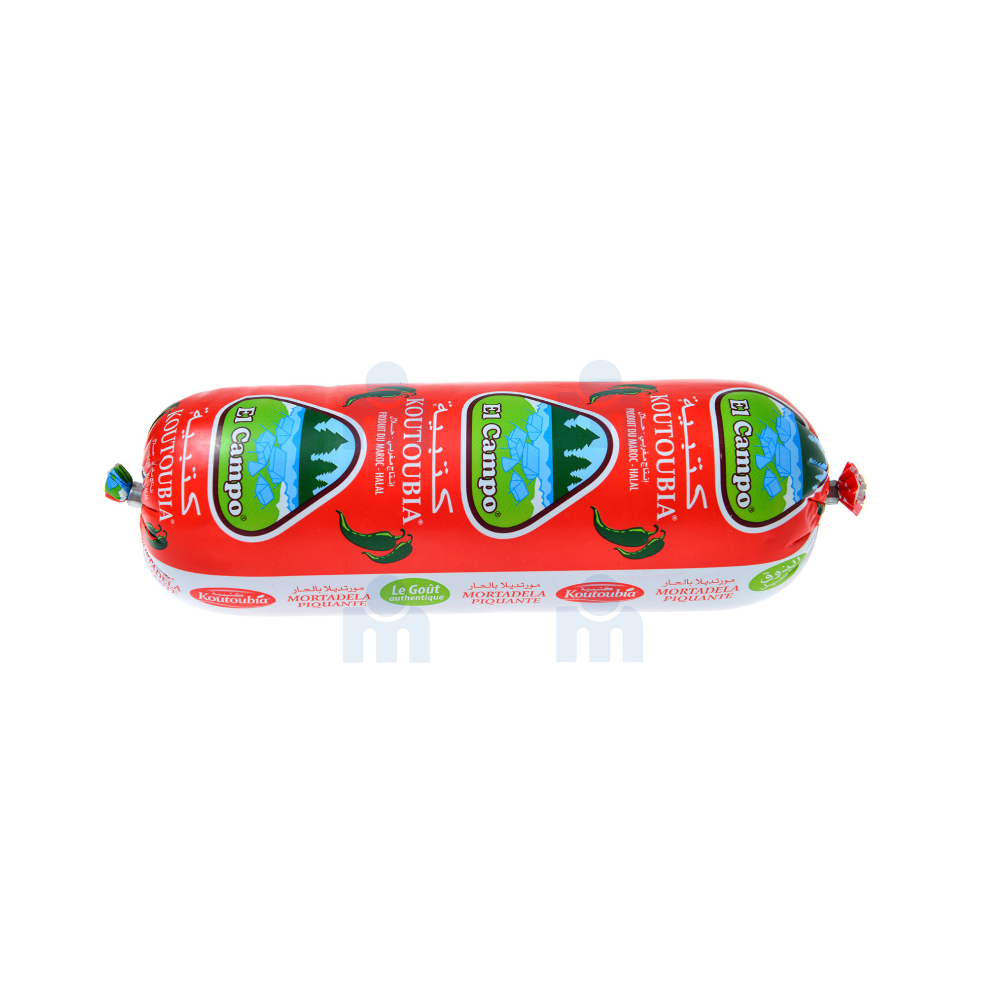 MORTADELLE PIQUANTE KOUTOUBIA ELCAMPO 600G Mojood