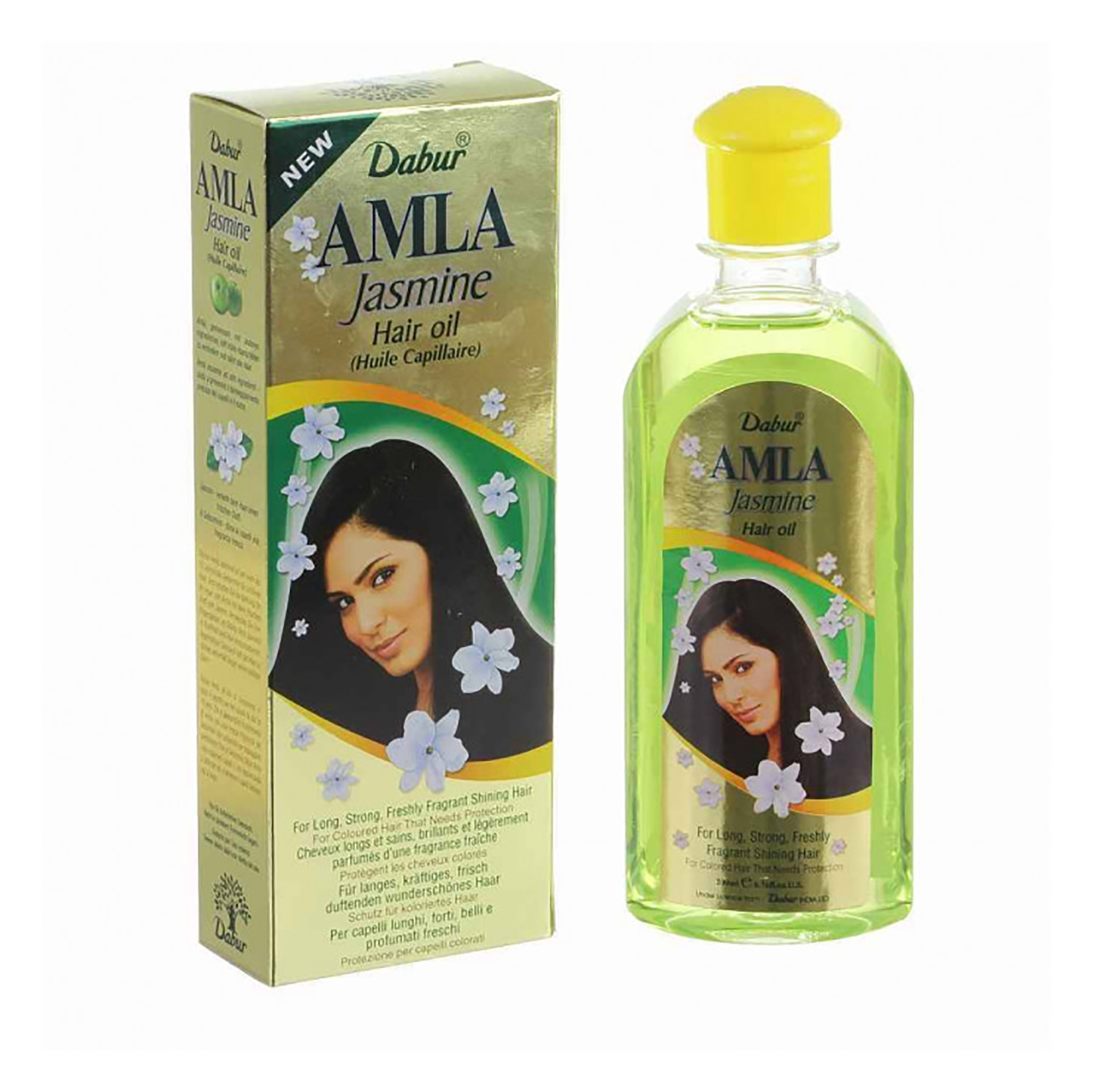 Huile Dabur Amla Jasmine 200ml Mojood