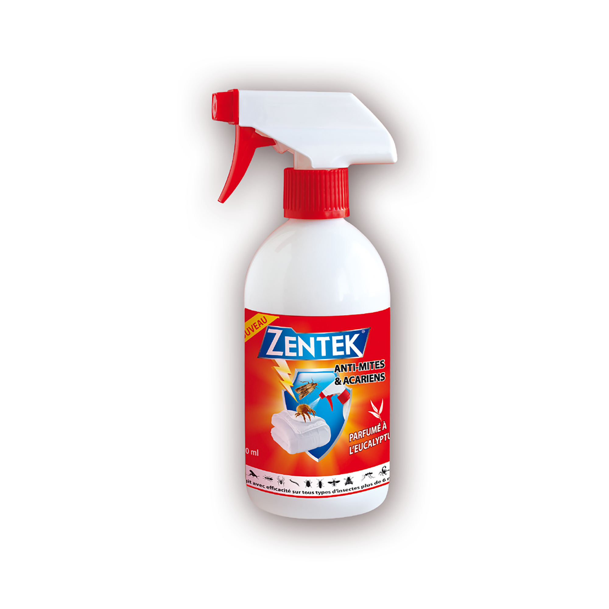 PROTECTION TOTALE ANTI MITES ACARIENS ZENTEK 500ML Mojood